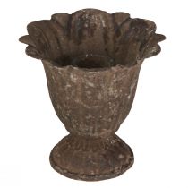 Artikel Kaarshouder trofee antieke stokkaarshouder metaal Ø10cm H9,5cm