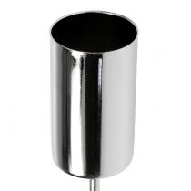 Artikel Kaarsenhouder zilver voor stokkaarsen Ø2,2cm 4 st