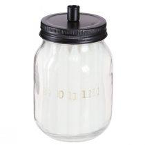 Artikel Kaarsenhouder op glas met 24 kaarsen Adventskalender H14,5cm