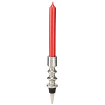 Artikel Kaarsenhouder voor flessen Flessenkaarsenhouder zilver 15cm
