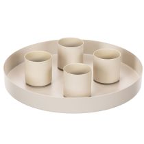 Artikel Magnetische kaarsenhouders voor dikke taps toelopende kaarsen (4 cm), 4 stuks