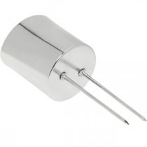 Artikel Kaarsenhouder om op te plakken zilveren waxinelichthouder Ø5cm 4 st.