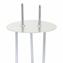 Artikel Insteekkaarshouder zilver Ø4,5cm 12 st