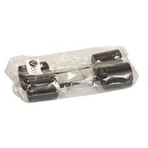 Artikel Kaarsenhouder om te plakken, zwart, Ø3,2cm, 4 stuks