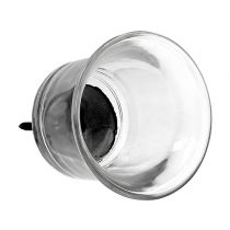 Artikel Kaarsenhouder voor theelichtje glas helder Ø6cm H10cm 2 stuks