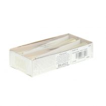 Artikel Kaarshouder voor stokkaarsen smal goud Ø2,2cm H15cm 4st