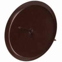 Artikel Kaarsenhouder bruin Ø6cm 4 st
