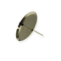 Artikel Kaarsenhouder goud Ø7cm 4 st