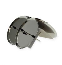 Artikel Kaarsenhouder zilver Ø8cm 4 st