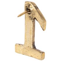 Artikel Adventkaarsspeldjes, nummers 1 tot en met 4, set van 4, 4 cm, 4 stuks