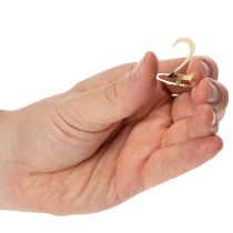 Artikel Set van 4 kaarsenringen met cijfers voor een adventskrans, 3 cm hoog.