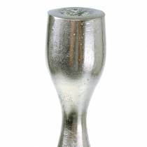 Artikel Kandelaar antiek zilver H31cm