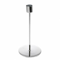 Kandelaar Ø5cm H11cm zilver 4st