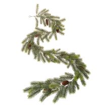 Artikel Decoratieve dennentak, kunstmatige slinger voor winterdecoraties, 190 cm