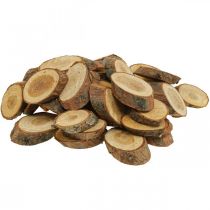 Artikel Houten schijfjes deco hagelslag hout grenen ovaal Ø4-5cm 500g