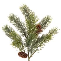 Artikel Kunstmatige kersttak, decoratieve tak met dennenappels