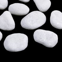 Kiezels in het net Wit 2,5 cm - 4 cm 1 kg