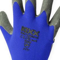 Artikel Kixx nylon tuinhandschoenen maat 8 blauw, zwart