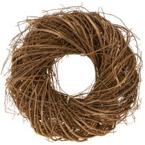 Artikel Kleine krans van twijgjes, decoratieve krans van natuurlijke iep, Ø25cm