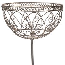 Artikel Metalen tuinmand, decoratief item in vintage stijl voor stijlvol gebruik buitenshuis, 95 cm