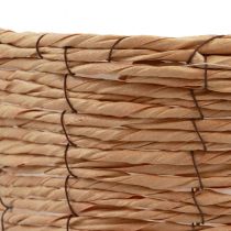 Artikel Mand met handvat plantenmand cadeaumand kunstmatig 31×23×36cm