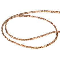 Artikel Glanzend decoratief koord op een rol voor knutselen en decoratie, 3 mm dik, 20 meter lang