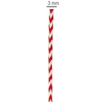 Artikel Koord met zigzagpatroon op een rol voor knutselen en verpakken, 3 mm diameter, 20 m lang