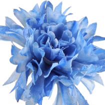 Artikel Korenbloemen kunstblauw kunstbloemen zomer 85cm 3st