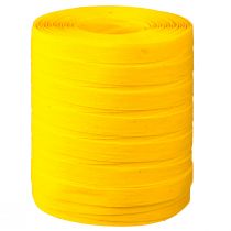 Artikel Krullend lint, cadeaulint, geel katoen, 10 mm, 100 m, duurzaam