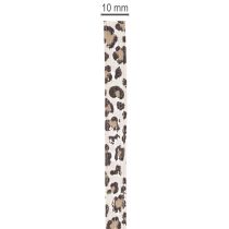 Artikel Cadeaulint met luipaardprint voor creatieve decoratie, krullint 10 mm 100 m