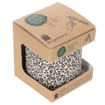 Artikel Cadeaulint met luipaardprint voor creatieve decoratie, krullint 10 mm 100 m