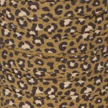Artikel Krullend lint met luipaardprint, cadeaulint voor creatieve inpakprojecten, 10 mm, 100 m