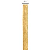 Artikel Bruin cadeaulint, gekruld lint, duurzame knutselbenodigdheden, 10 mm x 100 cm