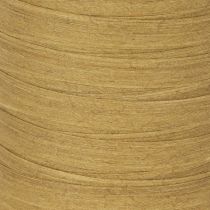 Artikel Bruin cadeaulint, gekruld lint, duurzame knutselbenodigdheden, 10 mm x 100 cm