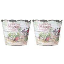 Artikel Kruidenpot bloempot kunststof Fresh Garden H13.5cm 2st