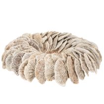 Artikel Kerstkrans van spons, natuurlijke decoratie, 37 cm