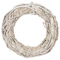 Artikel Grote deurkrans met takken, decoratie van 40 cm.