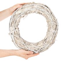 Artikel Grote deurkrans met takken, decoratie van 40 cm.
