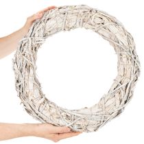 Artikel Ronde takkenkrans voor knutselen en decoreren, deurkrans 50 cm