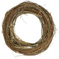Krans wilgen deurkrans wilgenkrans deco krans natuur Ø40cm