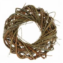 Krans wilgen deur krans wilgen krans decoratieve krans natuur Ø30cm H8cm