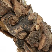 Artikel Krans wortelhout natuurlijke houten krans rustieke tafeldecoratie Ø40cm