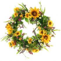 Krans zonnebloemen Ø40cm