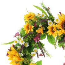 Krans zonnebloemen Ø40cm