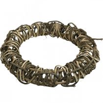 Artikel Grote decoratieve krans Ø50cm van druivenranken - natuurlijke deurkrans van hout en wilg, veelzijdig te decoreren