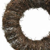Wijnstok Krans Grote Bruine Krans gemaakt van wijnranken Natuurlijk krans hout Ø45cm