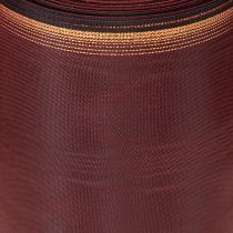 Artikel Kranslint Moiré 150 mm Bordeaux taftlint decoratie