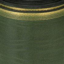 Artikel Kranslint moiré donkergroen 100 mm decoratief lint taftlint