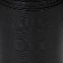 Artikel Zwart kranslint 100mm 25m - rouwlint, striklint, decoratief lint, bloemisterijbenodigdheden
