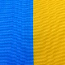 Artikel Kranslint moiré blauw-geel 100 mm